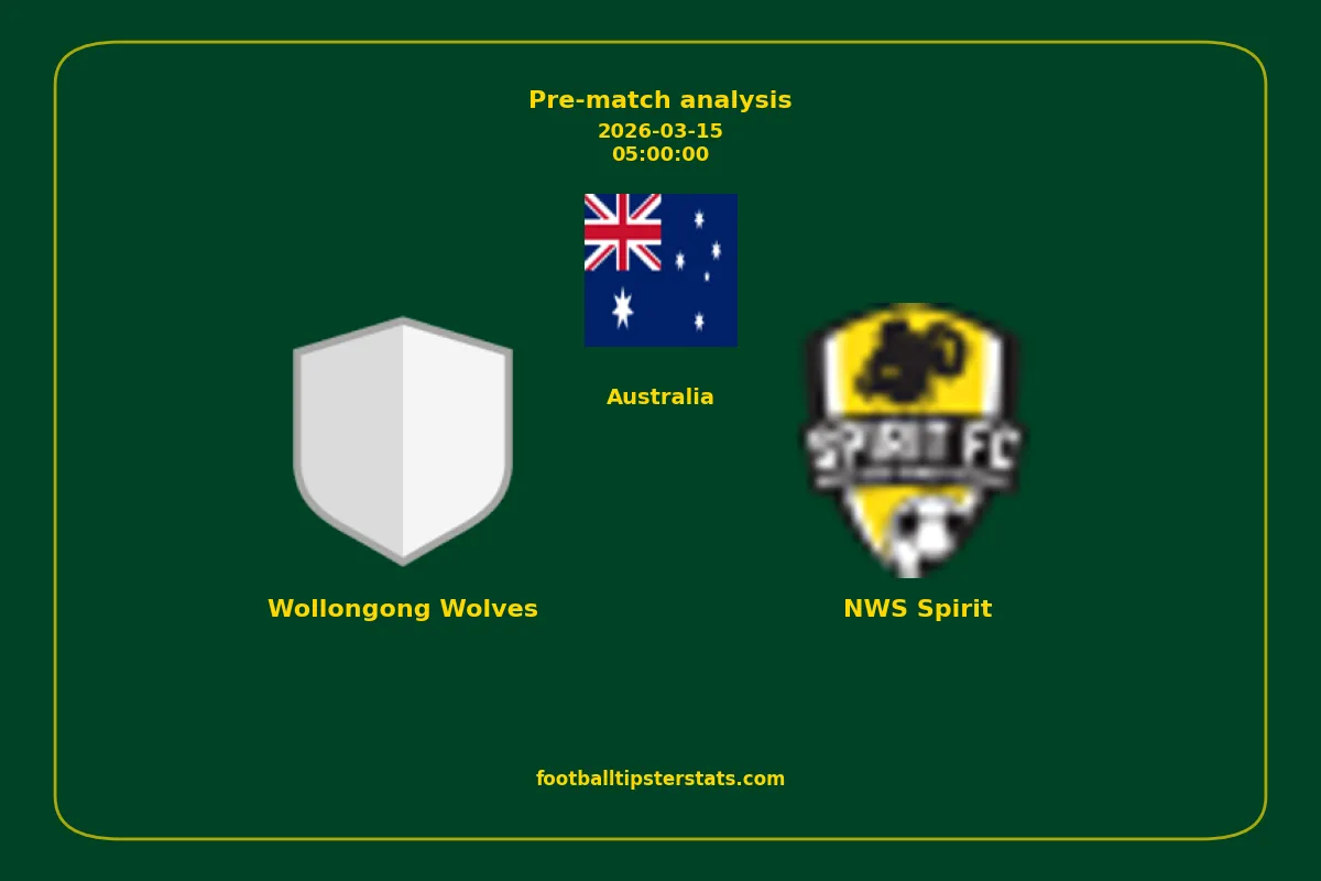 Pre-match analysis: Wollongong Wolves vs NWS Spirit on 2026-03-15
